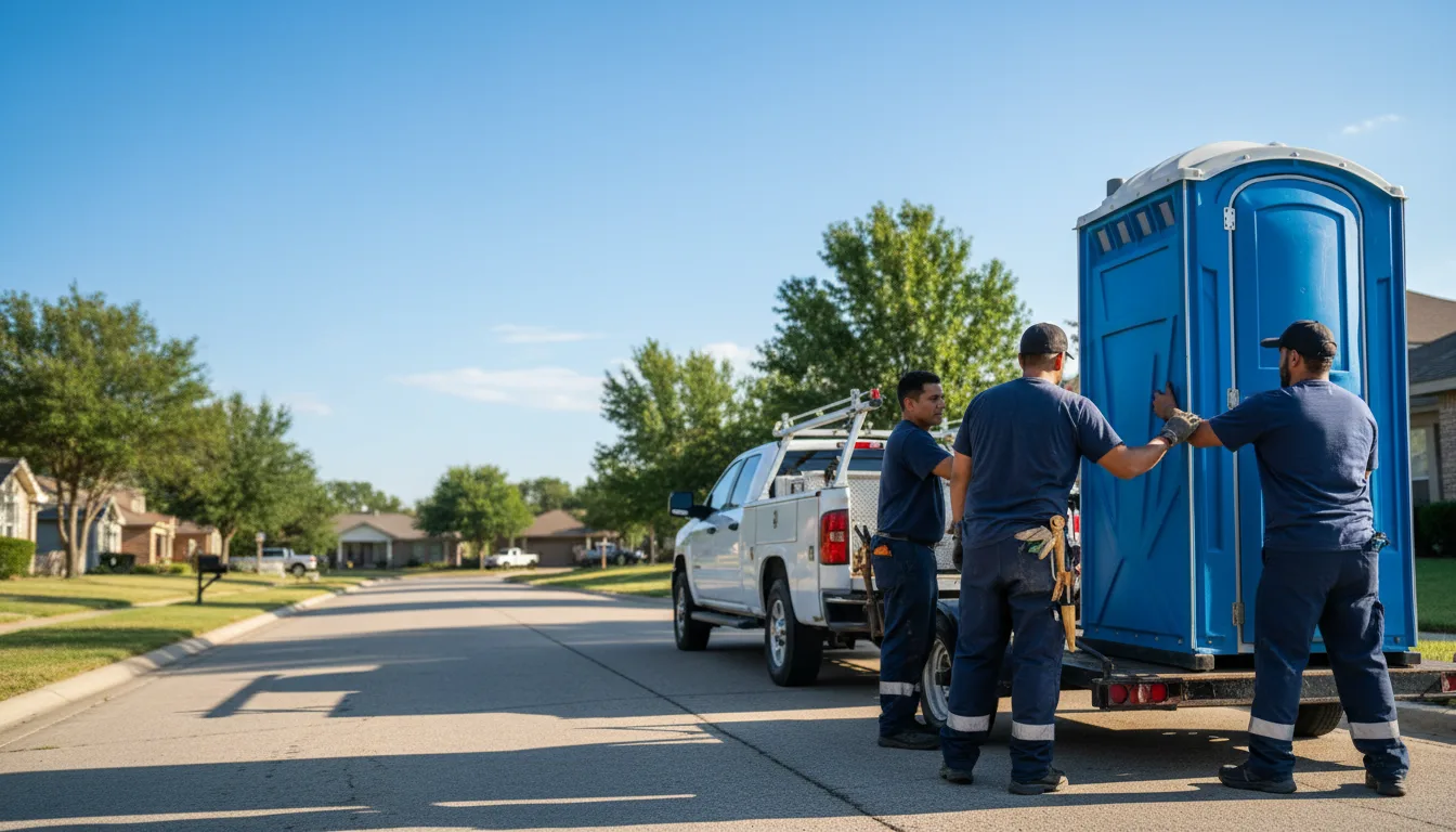 Portable Toilet Rental in Omaha, TX near me